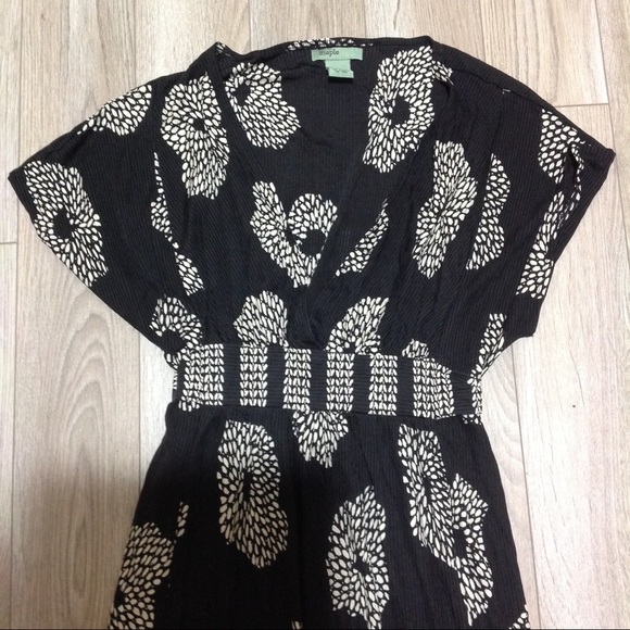 Anthropologie Maple UFO Crinkle Kimono Dress - Picture 3 of 5